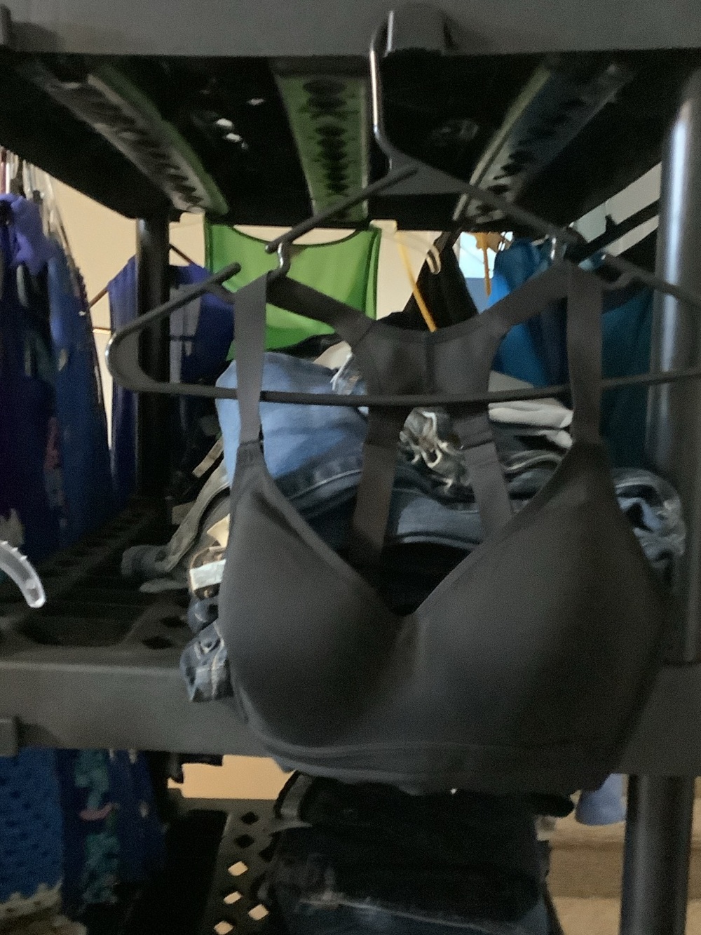 Black Racerback Wireless Bra - Women Intimates
